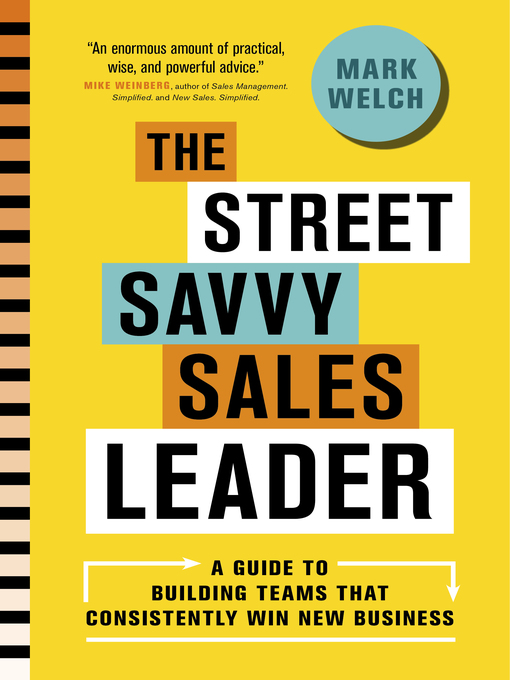 Cover image for The Street Savvy Sales Leader